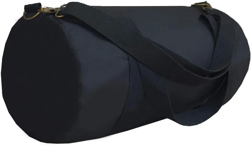 Duffel Bag 20" Luggage Duffle, 44" Long Adjustable Shoulder Strap, Sport Gear Equipment Foldable Drum Bags, Water-Resistant for Gym Fitness Travel Cargo Storage, Black