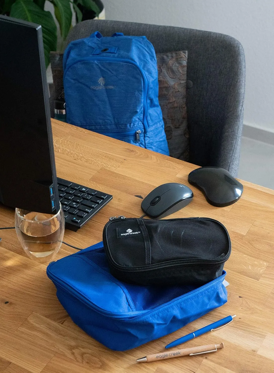 Eagle Creek Pack-It Original Packing Cubes - Durable Organizer Bags for Luggage with Rugged Dual Zippers and Top Grab Handle