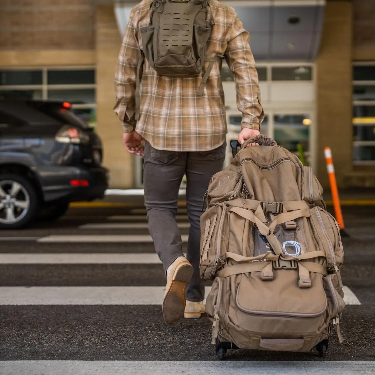 Eberlestock Atlas Duffel - Your Hunting and Travel Companion for Endless Adventure, Gray