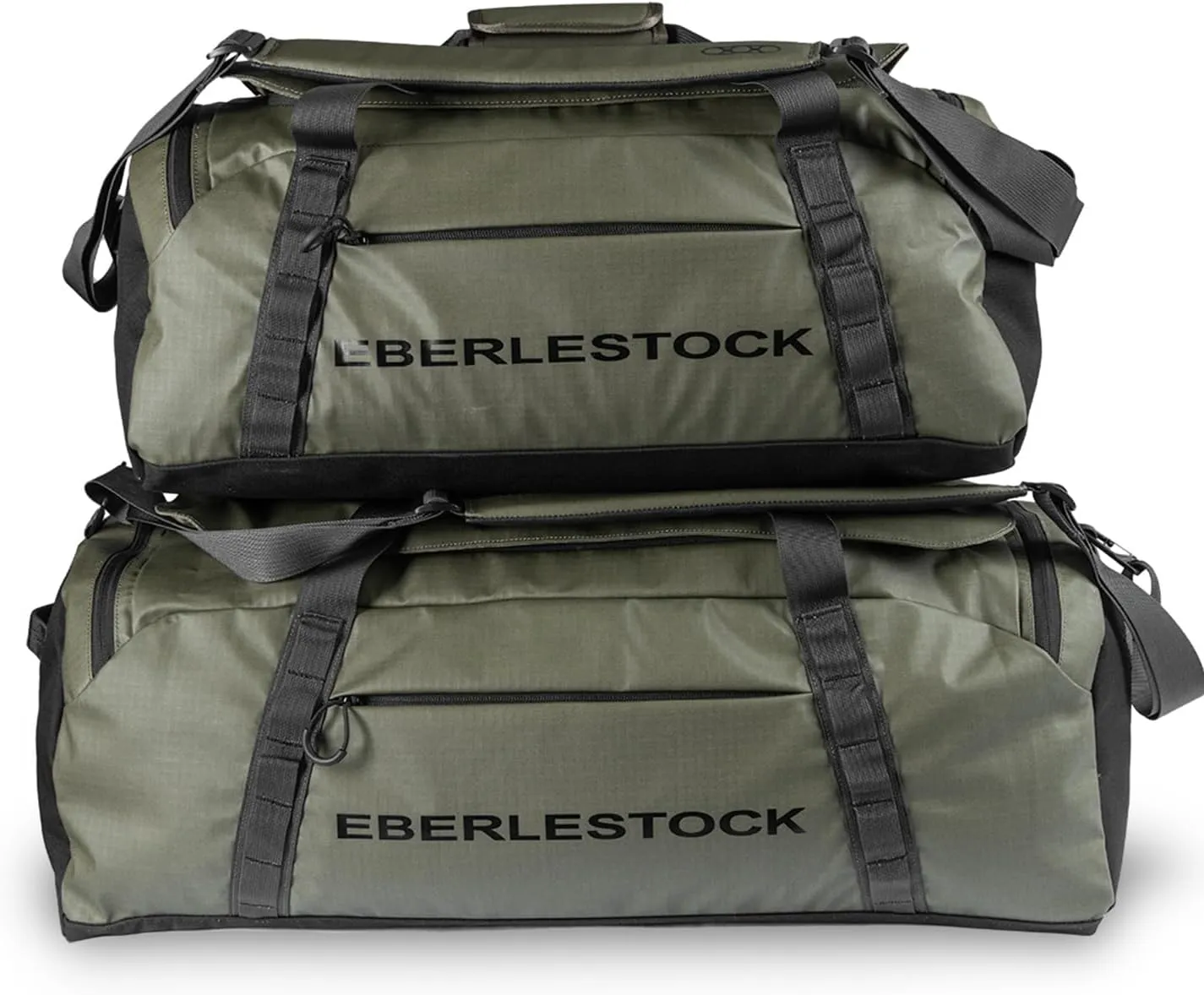 Eberlestock Hyllus Duffel Bag for Men - Durable, Water-Resistant, Small Men's Duffle Bag with Zipper Pockets, Ideal for Travel & Gym, Tactical Gear Bag, Hunting, Fishing, Camping - Military Green, 65L