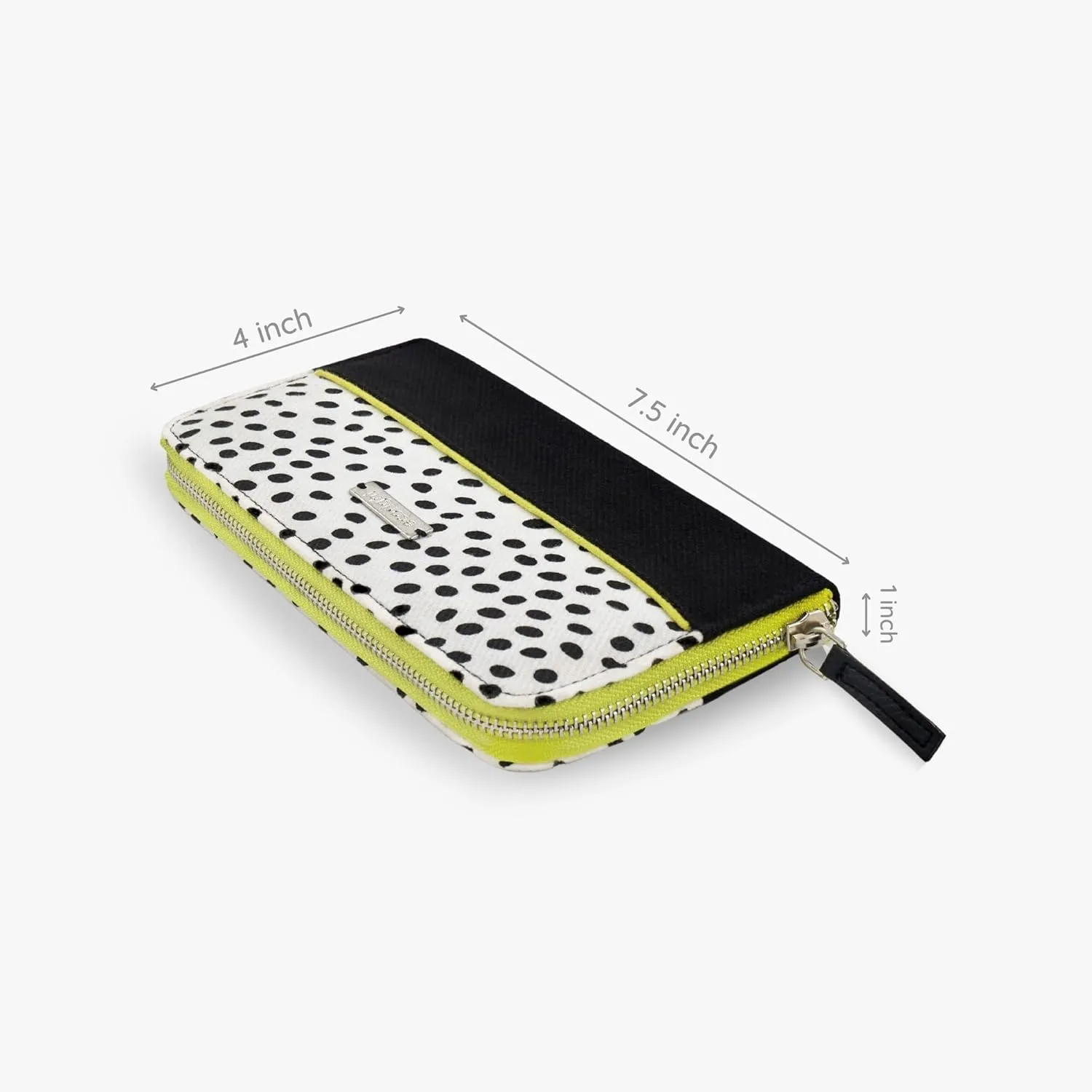 Ecoright Canvas Wallet for Women, Compact Wallet with Passport, Credit Card Holder, Coin Pouch, Women Wallet with Zipper