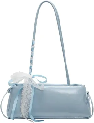 Elegant Shoulder Bags for Women Retro Classic Small Purse with Lace Detailing Trendy Handbags with Large Capacity