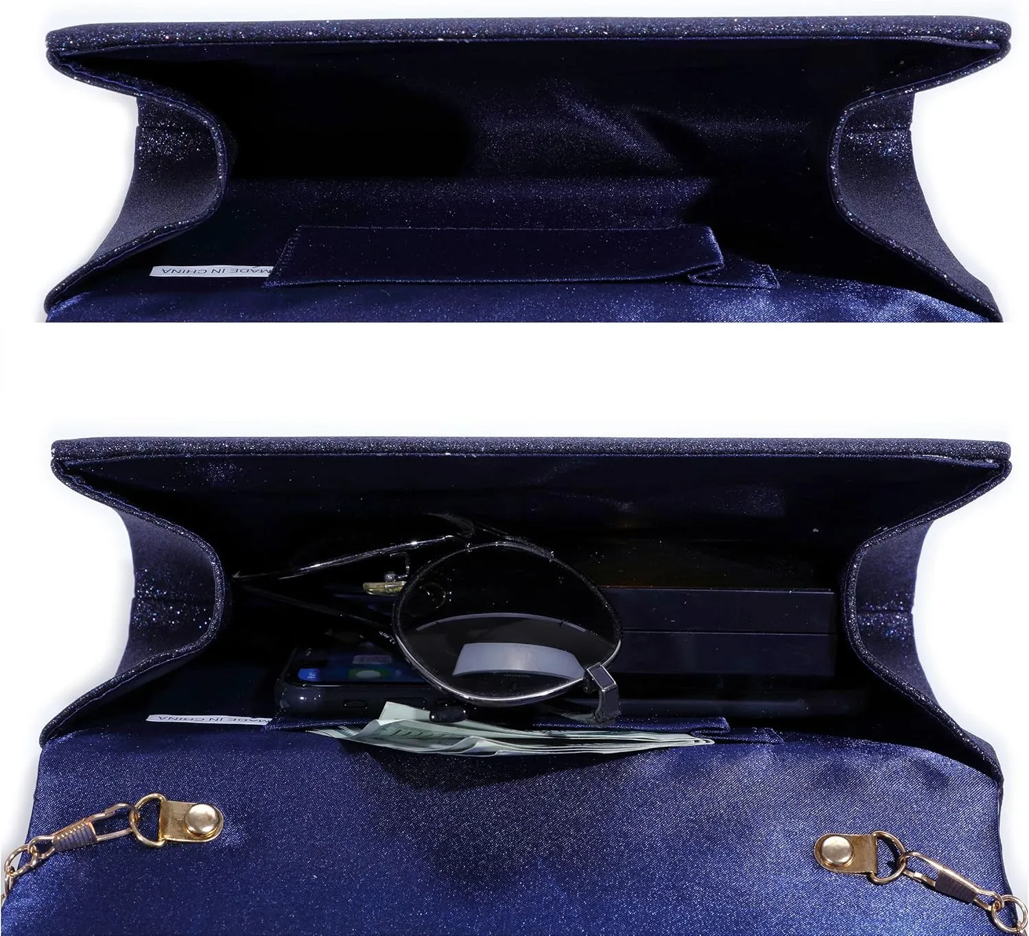 Evening Bag Clutch Purses for Women, Ladies Sparkling Party Handbag Wedding Bag Purse
