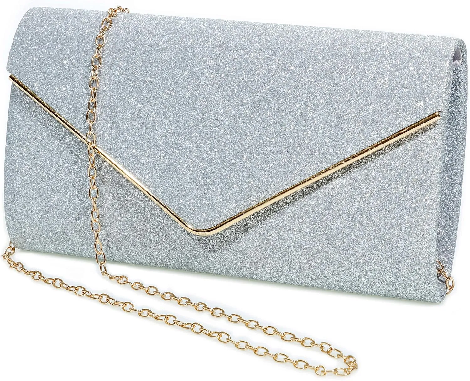 Evening Bag Clutch Purses for Women, Ladies Sparkling Party Handbag Wedding Bag Purse