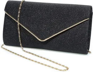 Evening Bag Clutch Purses for Women, Ladies Sparkling Party Handbag Wedding Bag Purse