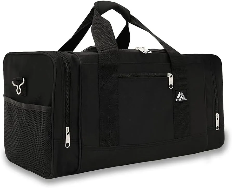 Everest Luggage Sporty Gear Bag - Large, Black, Black, One Size