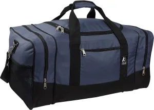 Everest Luggage Sporty Gear Bag, Navy/Black, Navy/Black, One Size,020-NY/BK