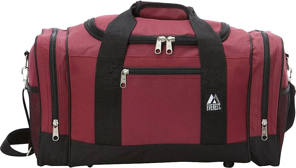 Everest Luggage Sporty Gear Bag, Navy/Black, Navy/Black, One Size,020-NY/BK