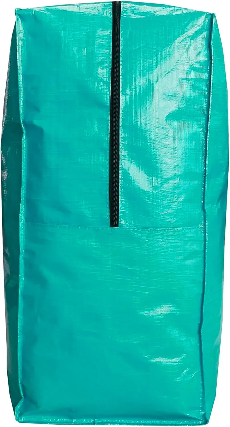 Extra Large Storage Bags, Jumbo Moving Tent Storage Bags, Waterproof Foldable Big Blue XL Duffle Bag for Travel, 38x23x11inch - 1PACK