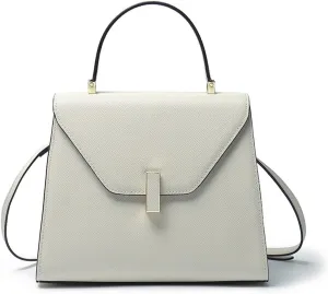 Fashion Genuine Leather Tote Handbag Top Handle Purse classic Crossbody Handbag Designer Satchel Bag with Detachable Strap