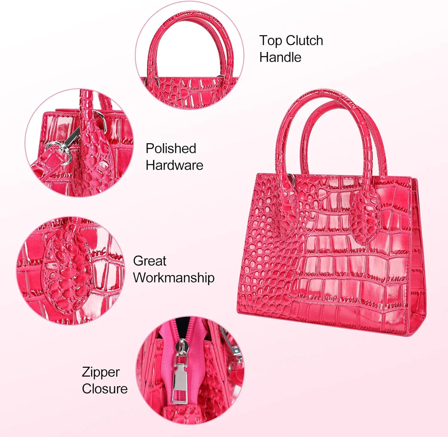 FRANSHION Handbags - Mini & Cute Small Crossbody Bags for Women, Trendy