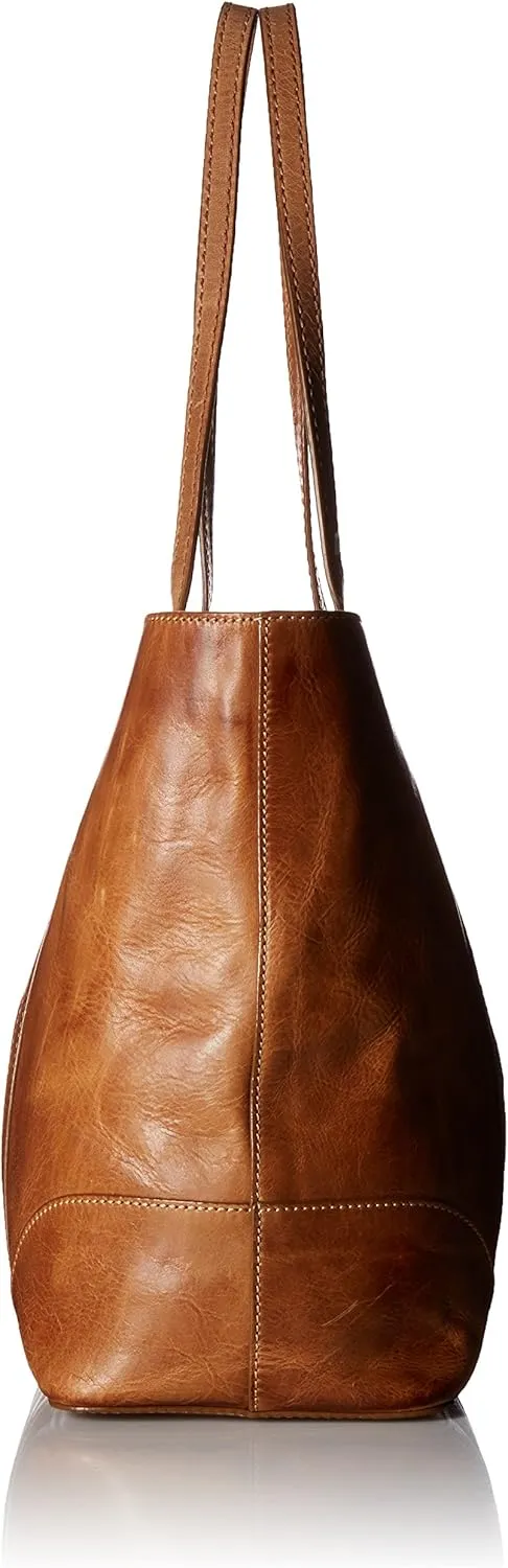 Frye Melissa Shopper Tote Bag, Stylist Large Handbag with Adjustable Strap & Pockets