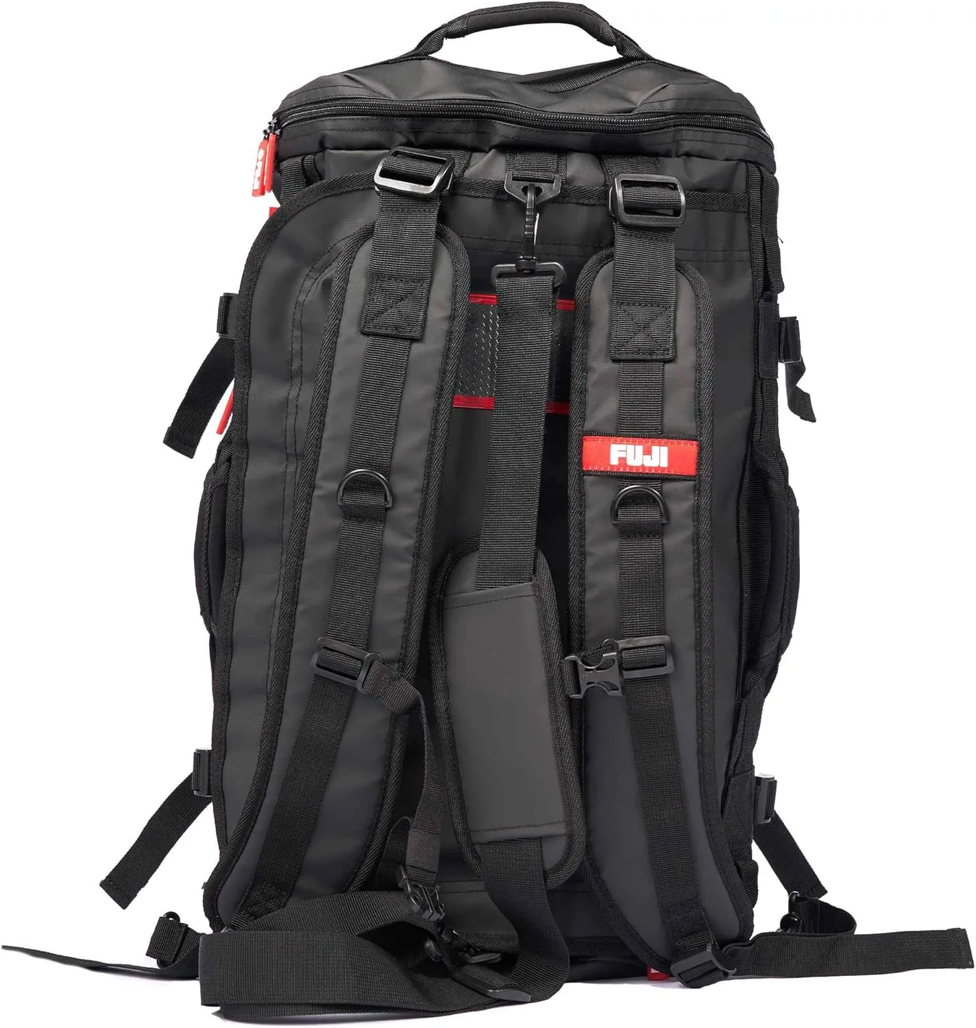 FUJI Unisex Convertible Duffle Backpack, Water-Resistant (Not Waterproof), Multi-Functional Luggage Gym Bag for Men and Women
