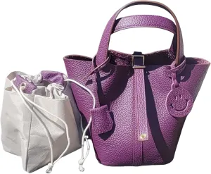 Genuine Leather-Handbags-Elegant & Fashionable-Portable,fashion-Women Bag-Lightweight for Work & Travel