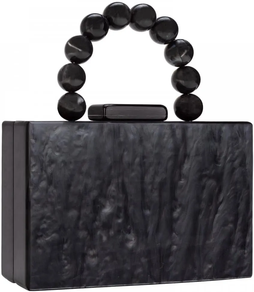 Gets Acrylic Clutch Purses for Women with Marbling Purses and Handbags Elegant Banquet Evening Crossbody Bag