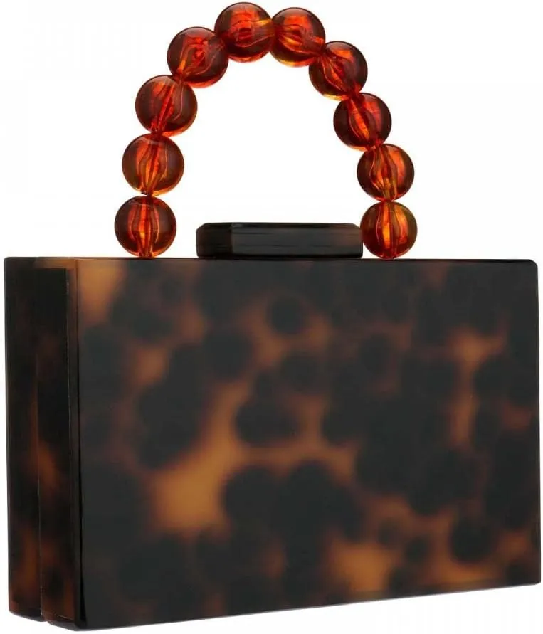 Gets Acrylic Clutch Purses for Women with Marbling Purses and Handbags Elegant Banquet Evening Crossbody Bag