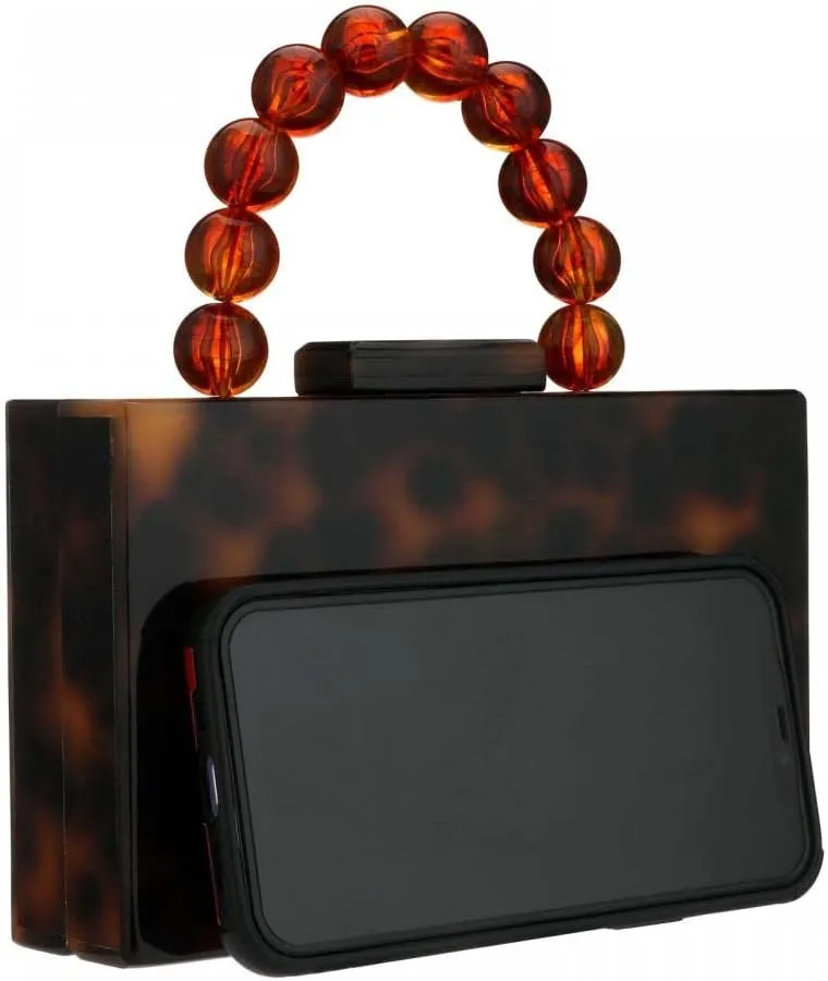 Gets Acrylic Clutch Purses for Women with Marbling Purses and Handbags Elegant Banquet Evening Crossbody Bag