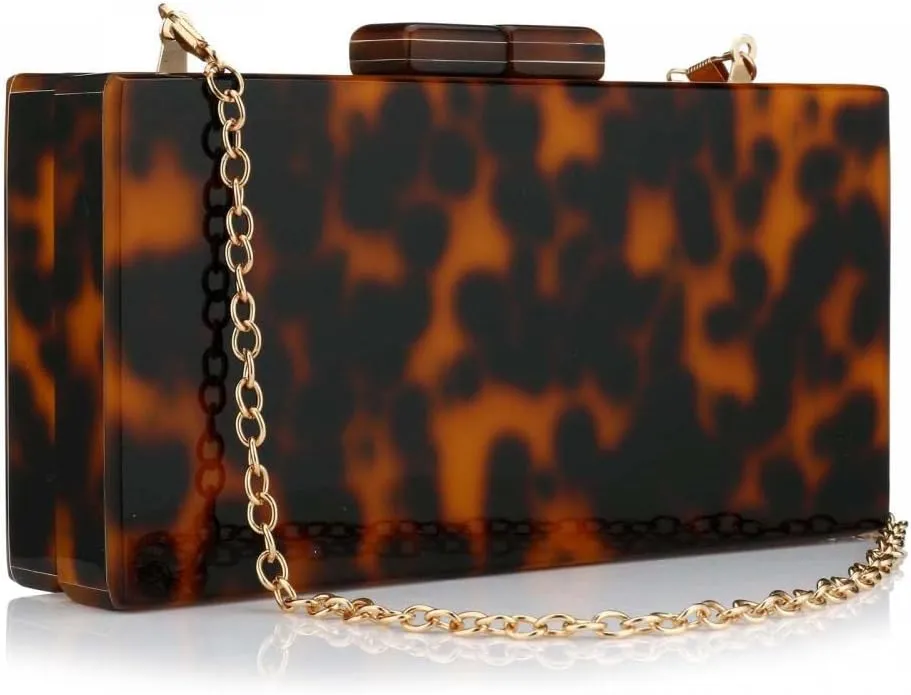 Gets Acrylic Clutch Purses for Women with Marbling Purses and Handbags Elegant Banquet Evening Crossbody Bag