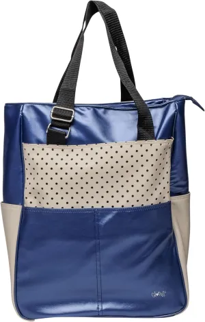 Glove It Tennis Tote Bag, Tennis Bag for Women, Ladies Sports Shoulder Bag, Large Tote with 6 Pockets, fits 2 Rackets.
