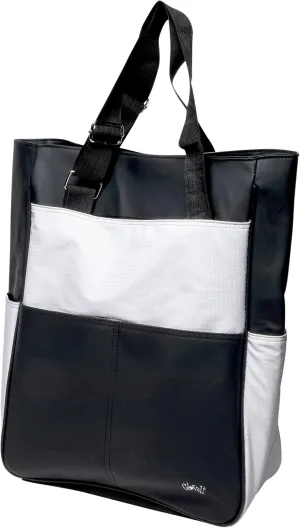Glove It Tennis Tote Bag, Tennis Bag for Women, Ladies Sports Shoulder Bag, Large Tote with 6 Pockets, fits 2 Rackets.