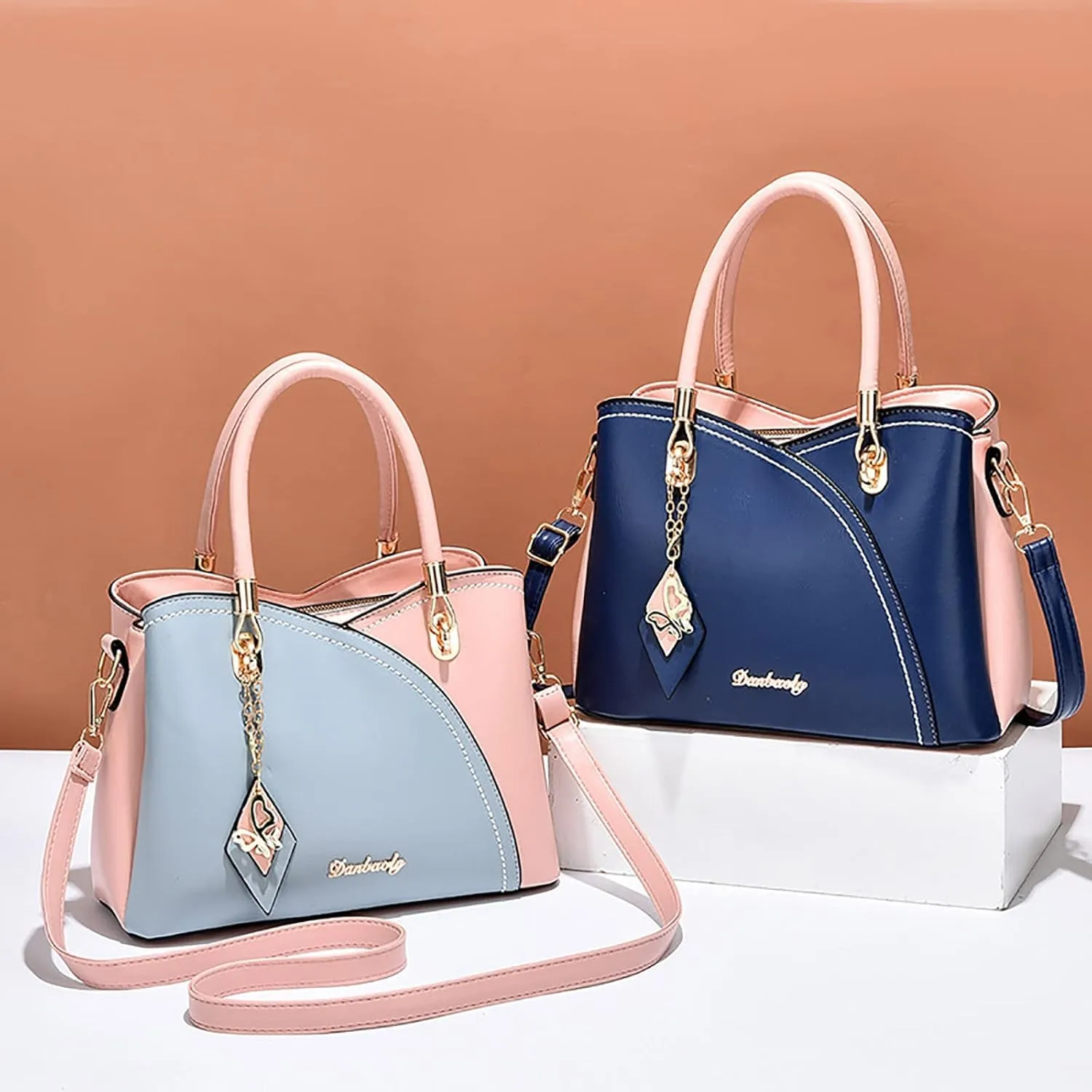 Handbags for Womens Top Handle Designer Shoulder Purse Satchel Bags Roomy Capacity Messenger Tote Bag