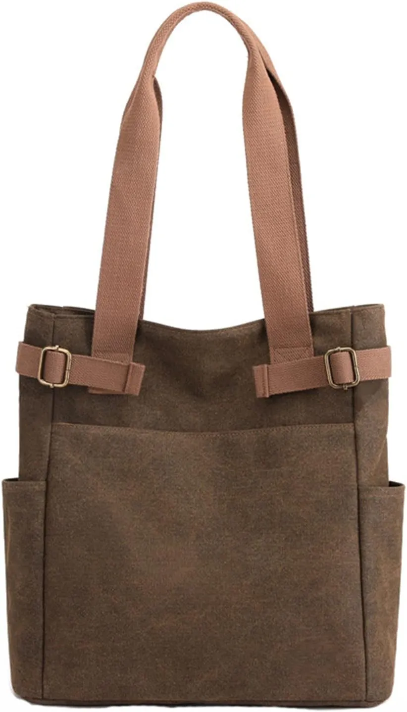 Handbags for Womens Top Handle Shoulder Purse Satchel Bags Roomy Capacity Fashion Hobo Canvas Tote Bag