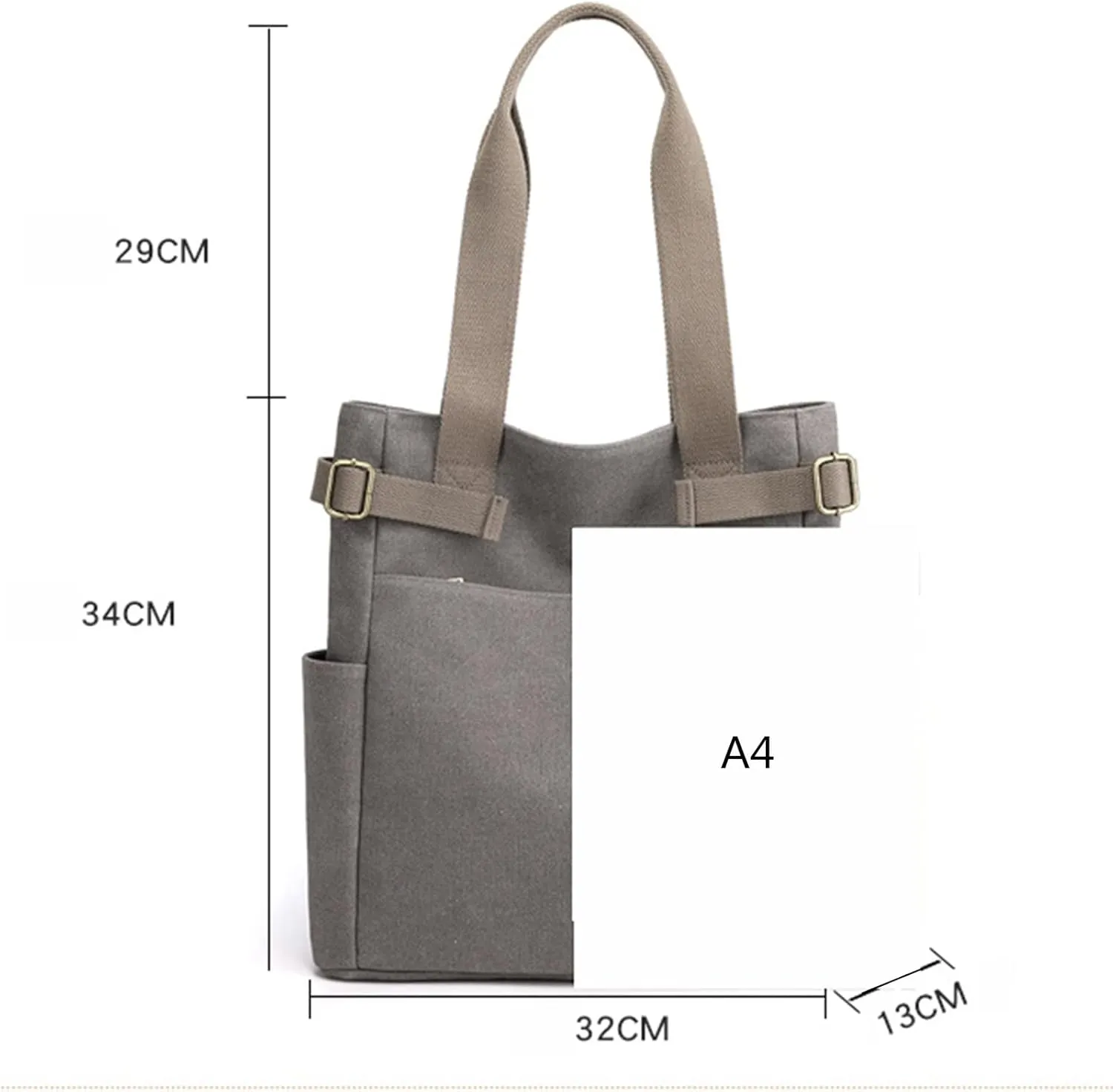 Handbags for Womens Top Handle Shoulder Purse Satchel Bags Roomy Capacity Fashion Hobo Canvas Tote Bag
