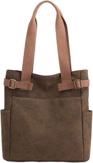 Handbags for Womens Top Handle Shoulder Purse Satchel Bags Roomy Capacity Fashion Hobo Canvas Tote Bag