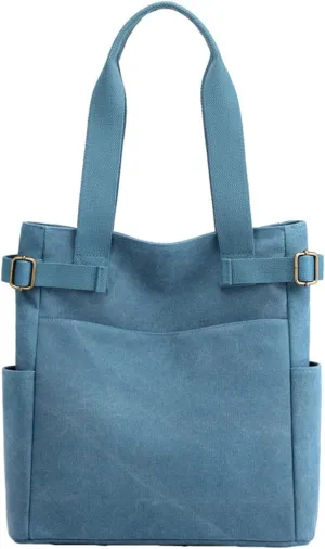 Handbags for Womens Top Handle Shoulder Purse Satchel Bags Roomy Capacity Fashion Hobo Canvas Tote Bag