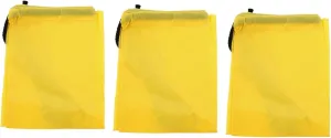 High Capacity Waterproof Drawstring Bags 3pcs Organize Shoes and Essentials for Travel Hiking Camping