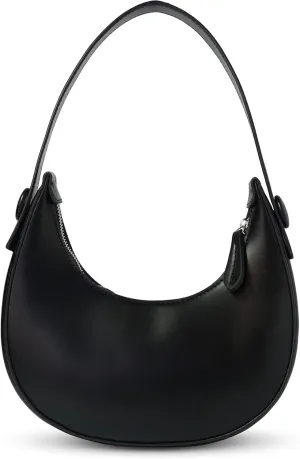 Hobo Bag for Women - Crescent Moon Design, Cute, Trendy Shoulder Handbag & Small Daily Purse, Women's Everyday Purses