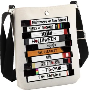 Horror TV Show Merchandise Tote Bag - Killer Inspired Movie Lover Scary Halloween Party Gift
