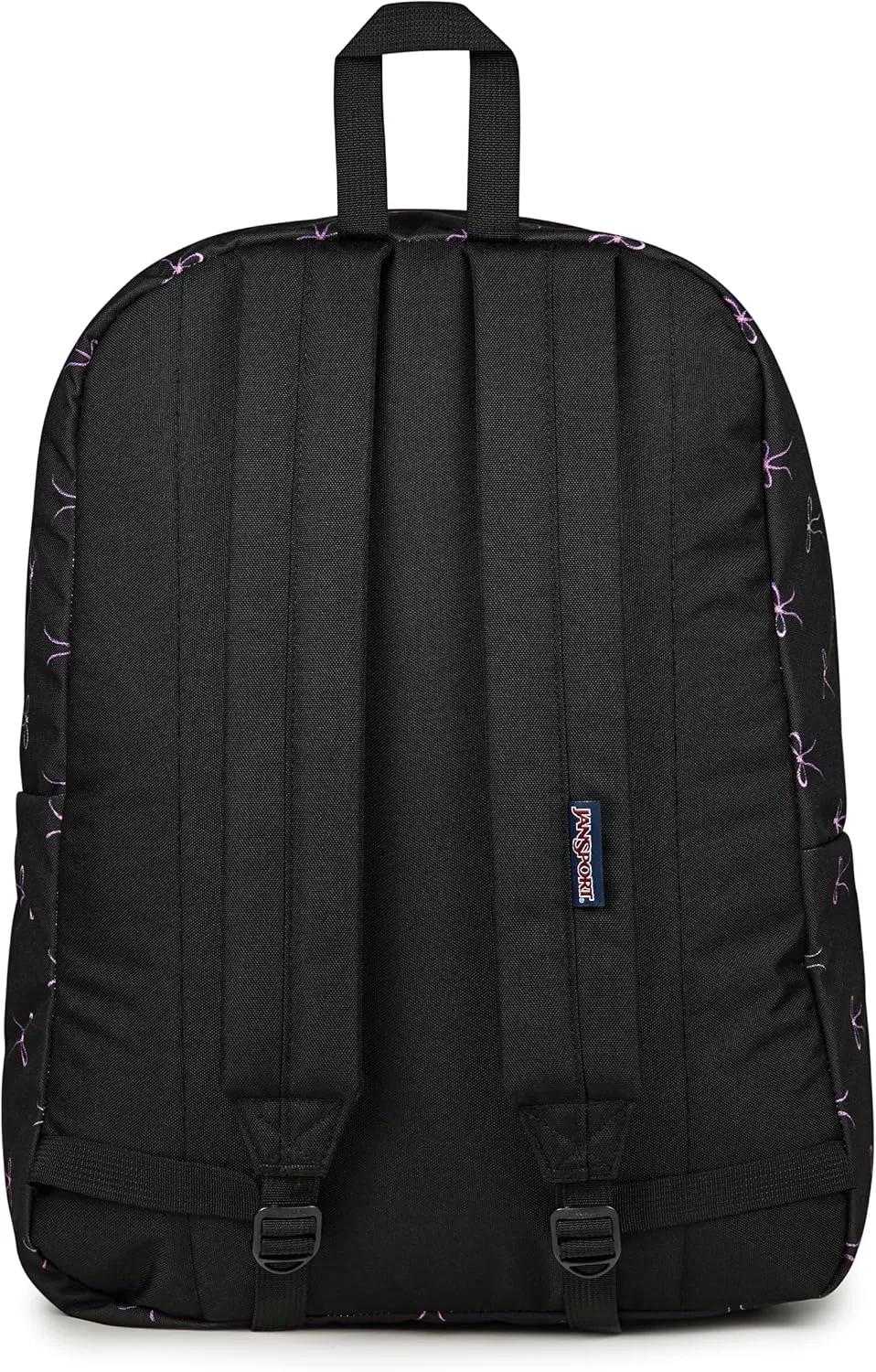 JanSport SuperBreak One Backpack - Durable, Lightweight Bookbag with 1 Main Compartment, Front Utility Pocket with Built-in Organizer - Premium Backpack, Bad Bows