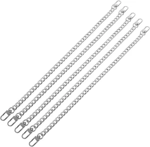 KAILIKETIY Elegant Handbag Chain Metal Alloy 5pcs Bag Shoulder Strap Bag Replacement Chain
