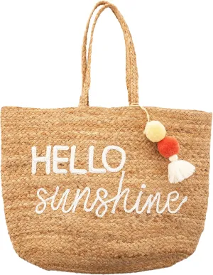 Karma Gifts Jute Beach Tote