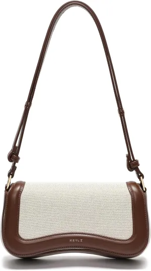 Keyli Small Shoulder Bag for women Trendy Crossbody Purse Waterproof Leather Handbags Clutch Tote Designer Bags
