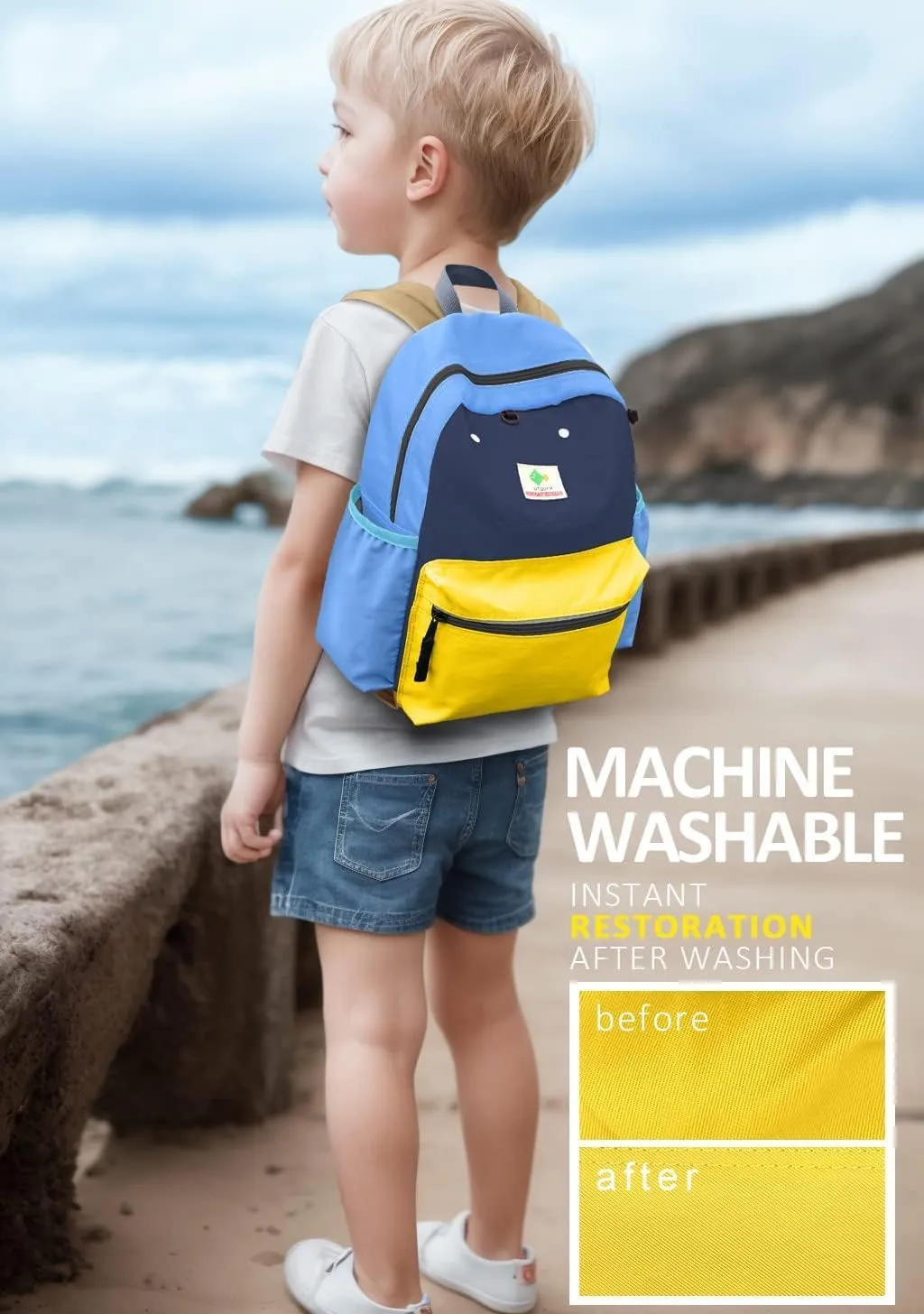 Kids Backpacks For Girls Boys, Backpack Kindergarten Elementary School, Bookbag Backpack For Kids, For School & Travel, Small Kids Child Toddler Backpack, 15" H, For Kids 6-9 Large