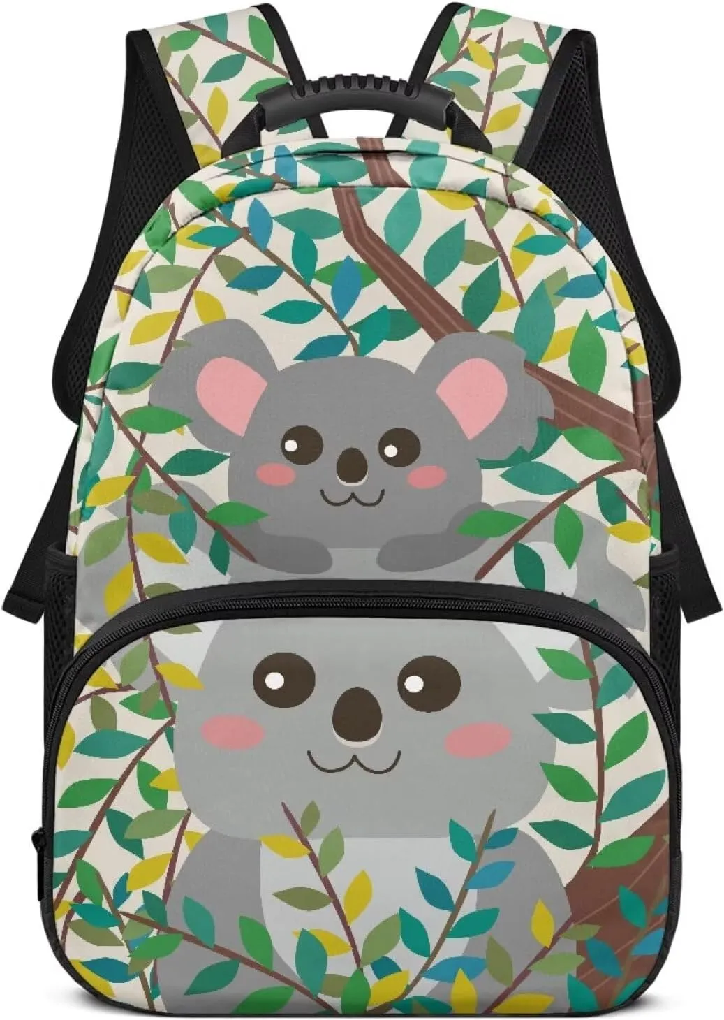 Koala Bags for Men Computer Leaf Backpacks with 2 Compartments for Laptops Sturdy Book Bag for Travel Hiking Camping & Daily Use