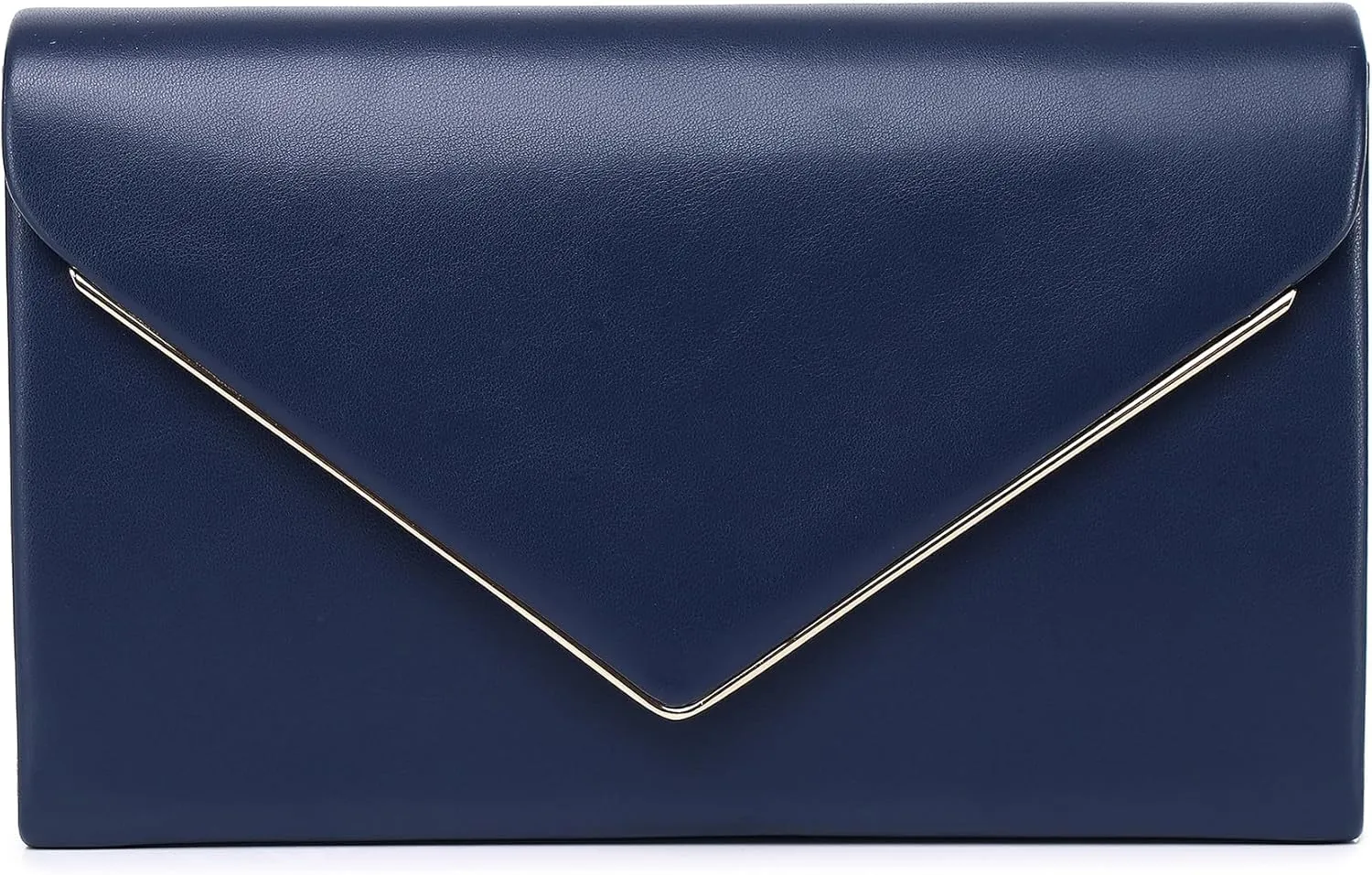 Labair Chic Vegan Leather Clutch Bag Envelope Clutch Purses for Women Evening Wedding Formal Party Handbag.