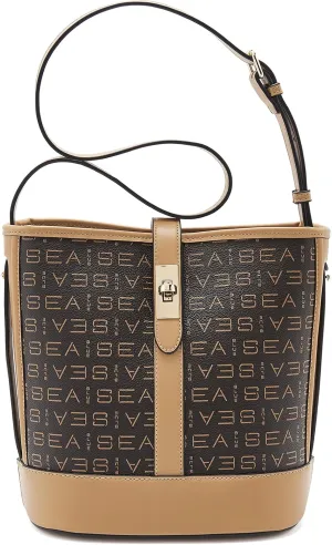 LAORENTOU Cowhide Leather Women Crossbody Bag Purse Tote Style Handbags Trendy for Ladies
