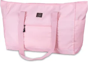 Large Canvas Tote Beach Bag - Top Zipper Closure - Waterproof Lining - XL Tote Bag With Many Pockets For Beach Gym And Travel