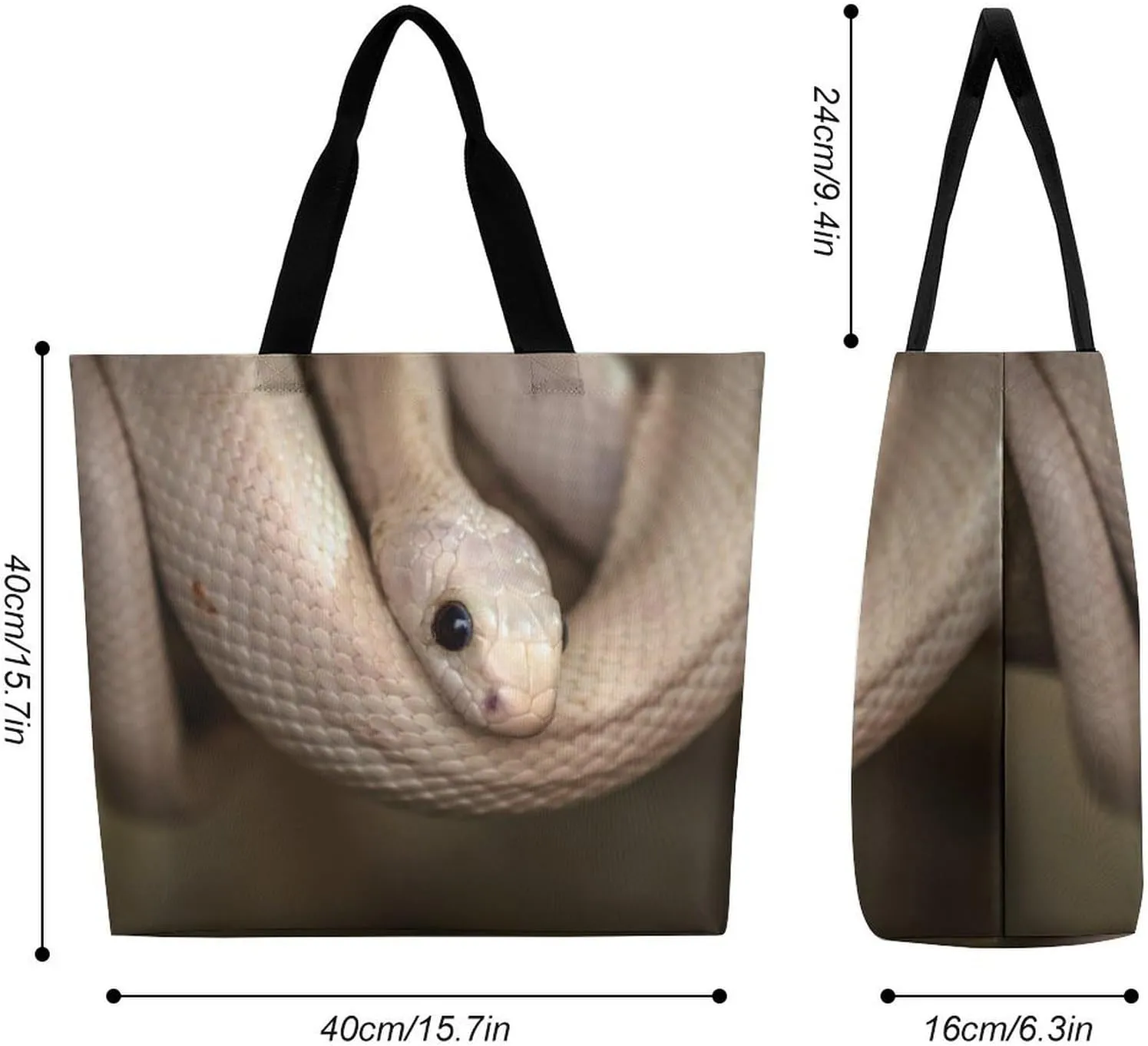 Large Capacity Shopping Tote Bag for Women, Girls