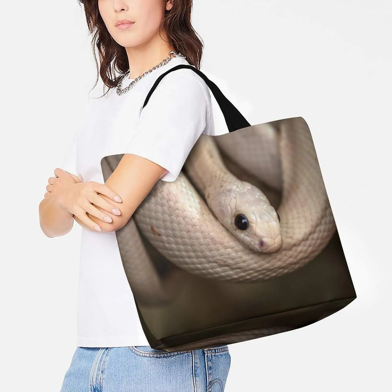 Large Capacity Shopping Tote Bag for Women, Girls