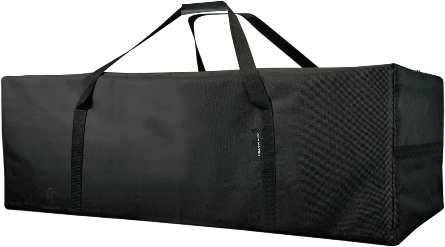 Large Travel Duffel Bag, 60inch Sport Storage Large Zippered Bag, Sturdy & Water Resistant Made of Durable 600D Oxford Fabric for Camping & Hiking.