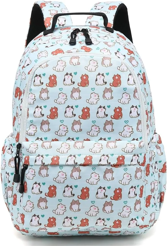 Leaper Girls Kawaii Laptop Backpack for School Boys Backpack Kids Travel Backpack Women Bookbag Cute School Bag College Bag