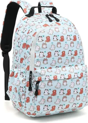 Leaper Girls Kawaii Laptop Backpack for School Boys Backpack Kids Travel Backpack Women Bookbag Cute School Bag College Bag