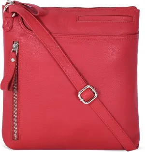 Leather Crossbody Bags for Women - Ladies Sling Handbags - Medium Cross body Purses Handbags - Purses For Women