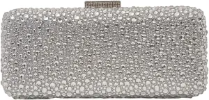 Long Rhinestone Box Evening Bag Women Formal Gathering Party Crystal Clutch Bridal Purse
