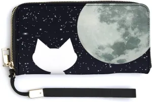 Luxury Long Handbag - PU Leather Large Capacity Clutch Purse with Multiple Card Slots | Elegant Travel Wallet, Party Evening Bag, Gift Box Included (Multiple Colors)
