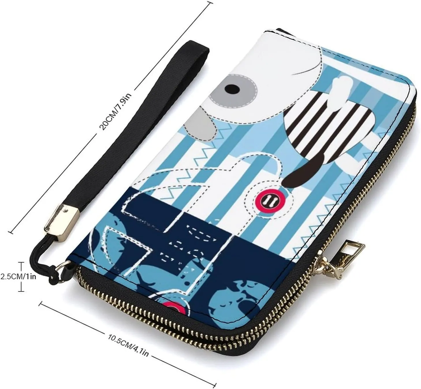 Luxury Long Handbag - PU Leather Large Capacity Clutch Purse with Multiple Card Slots | Elegant Travel Wallet, Party Evening Bag, Gift Box Included (Multiple Colors)